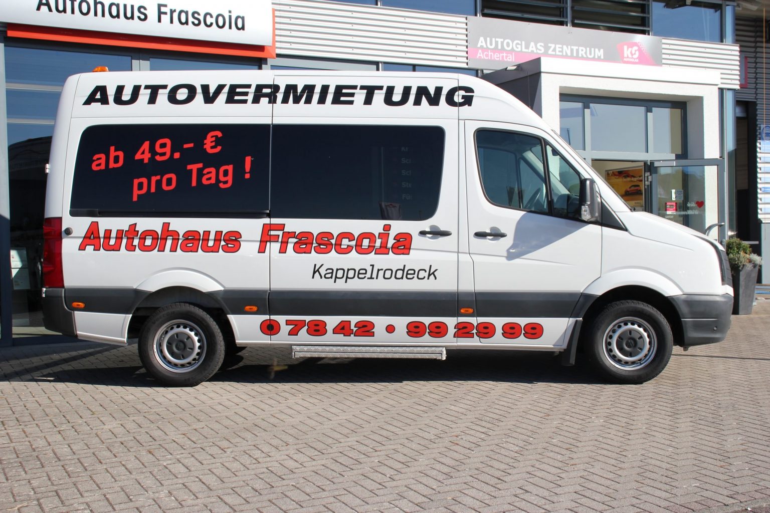 Was Kostet Ein Mietwagen Mit Anhängerkupplung Transporter - Autovermietung Frascoia
